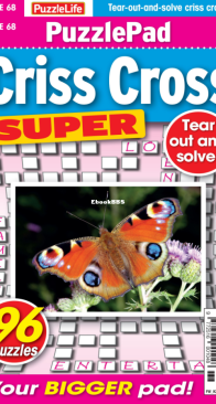 PuzzleLife PuzzlePad Criss Cross Super - Issue 68 - 08.2023 - English