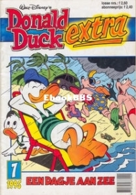 Donald Duck Extra - Een Dagje Aan Zee - Issue 07 - De Geïllustreerde Pers B.V. 1995 - Dutch