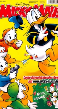 Micky Maus 2015-49 - Ehapa - German