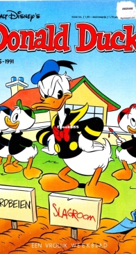 Donald Duck - Dutch Weekblad - Issue 25 - 1991 - Dutch