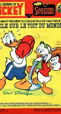 Le Journal de Mickey 1218 - Hachette 1975 - French