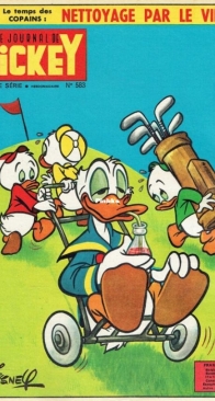 Le Journal de Mickey 0583 - Hachette 1963 - French